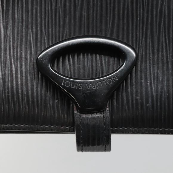 LOUIS VUITTON Epi Z Agenda PM Day Planner Cover Black R20092 LV Auth BA1199 - Picture 8 of 16